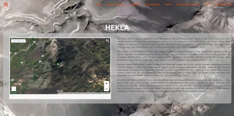 emmirs - Inoformation sign on Hekla