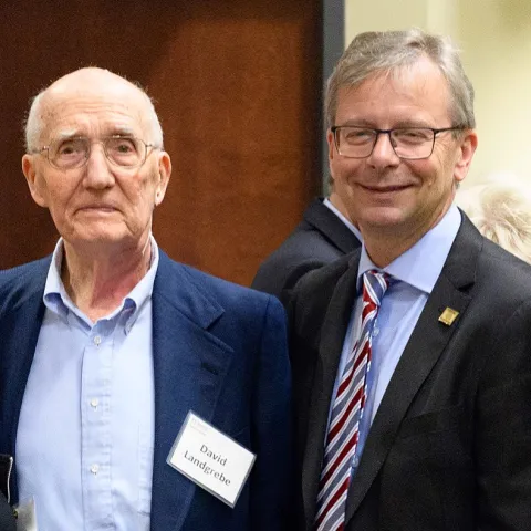 Jón Atli Benediktsson and David Landgrebe