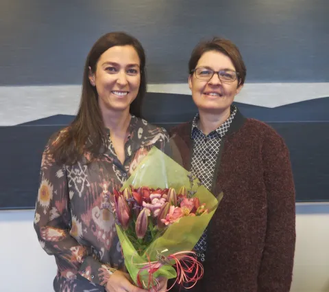 Elísabet Margeirsdóttir and Kolbrún Þ. Pálsdóttir