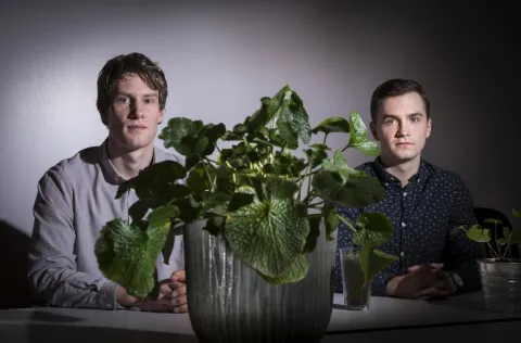 Ragnar Atli Tómasson and Johan Sindri Hansen