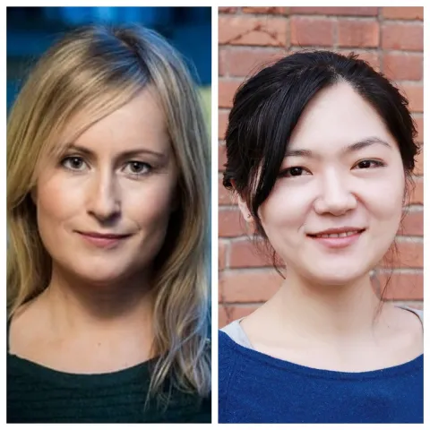 Unnur Anna Valdimarsdóttir and Huan Song