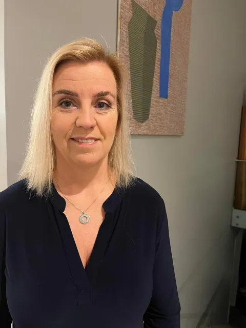 Portrait photo of Guðlaug M. Pálsdóttir