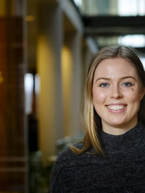 Portrait photo of Irma Gná Jakobsdóttir