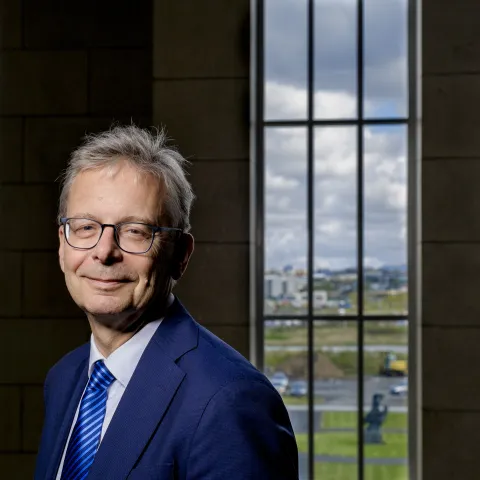 Jón Atli Benediktsson, rector of the University of Iceland