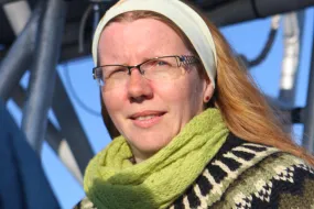 Marianne Rasmussen, whale researcher.
