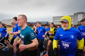 Runner in the University Run