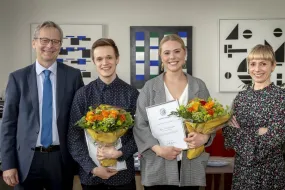 Jón Atli Benediktsson, Stefán Eggertsson, Harpa Ósk Björnsdóttir and Steinunn Gestsdóttir