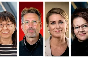 Bing Wu, Jón Ólafsson, Ólöf Guðný Geirsdóttir and Rikke Pedersen