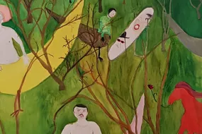 Artwork by Kristín Ómarsdóttir