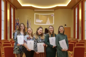 Candidates graduating from University of Iceland in October 2022