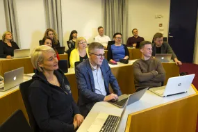 MBA students at the University of Iceland