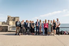 Icelandic Aurora representatives in Naples, Italy