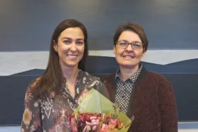 Elísabet Margeirsdóttir and Kolbrún Þ. Pálsdóttir