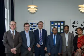 Magnús D. Baldursson, Guðmundur Hálfdánarson, Jón Atli Benediktsson, Rajiv K. Nagpal, Krishna Kumar Damodaran, Alka Sarkar Attaché and Himanshu Toor