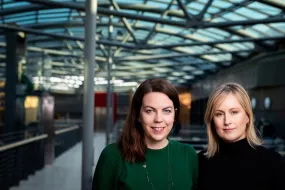 Arna Hauksdóttir and Unnur Anna Valdimarsdóttir