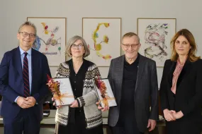 Jón Atli Benediktsson, Birna Arnbjörnsdóttir, Höskuldur Þráinsson and Helga Brá Árnadóttir