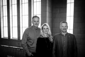 Gylfi Dalmann Aðalsteinsson, Svala Guðmundsdóttir and Þórhallur Guðlaugsson