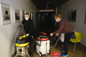 Water damages in University of Iceland