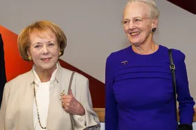 Vigdís Finnbogadóttir and Queen Margrethe II