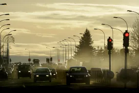 Traffic in Reykjavík