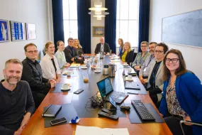 From the visit of Ramon A. Puras, Secretary General of Aurora, to University of Iceland