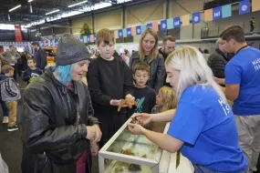 Peple at Researchers’ Night 2023