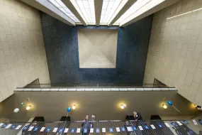 Inside University of Iceland main building