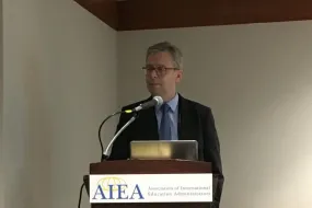 Jón Atli Benediktsson, Rector, took part as facilitator in the Transatlantic Leadership Forum organised jointly by AIEA and the European Association of International Education.