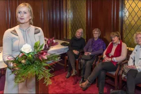 Unnur Anna Valdimarsdóttir, woman of the year in academic circles