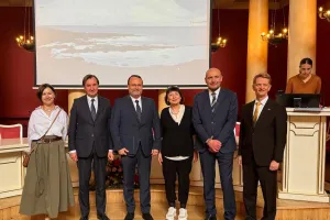 From the opening of the conference in Vilnius.