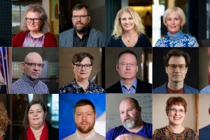 samsett mynd af nýjum deildarforsetum í HÍ