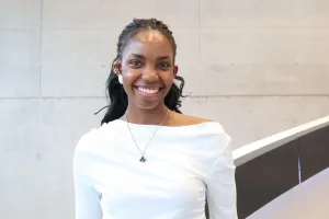 Cynthia Anne Namugambe, the new International Officer for the Student Council of the University of Iceland (SHÍ)