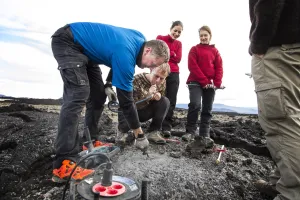 Research scientists from University of Iceland