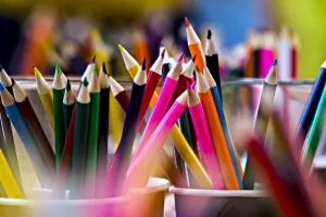Colored pencils