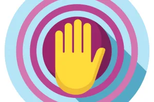 The button in Ugla to report gender-based and sexual harassment or violence, as well as bullying