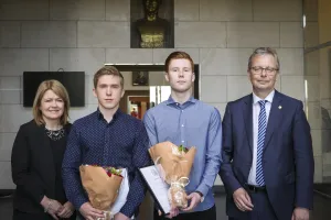 Friðrika Harðardóttir, Bergþór Traustason, Ásgeir Tryggvason, Jón Atli Benediktsson