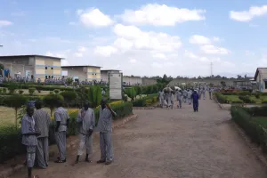 Learning system in a suitcase used in prisons in Kenya