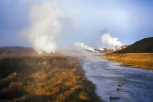 Steam in Krafla