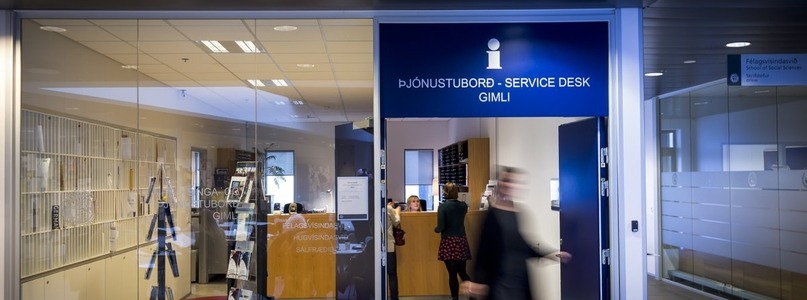 Office and Service Desk - Available at University of Iceland